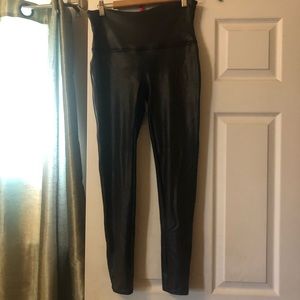 SPANX Faux Leather Leggings
